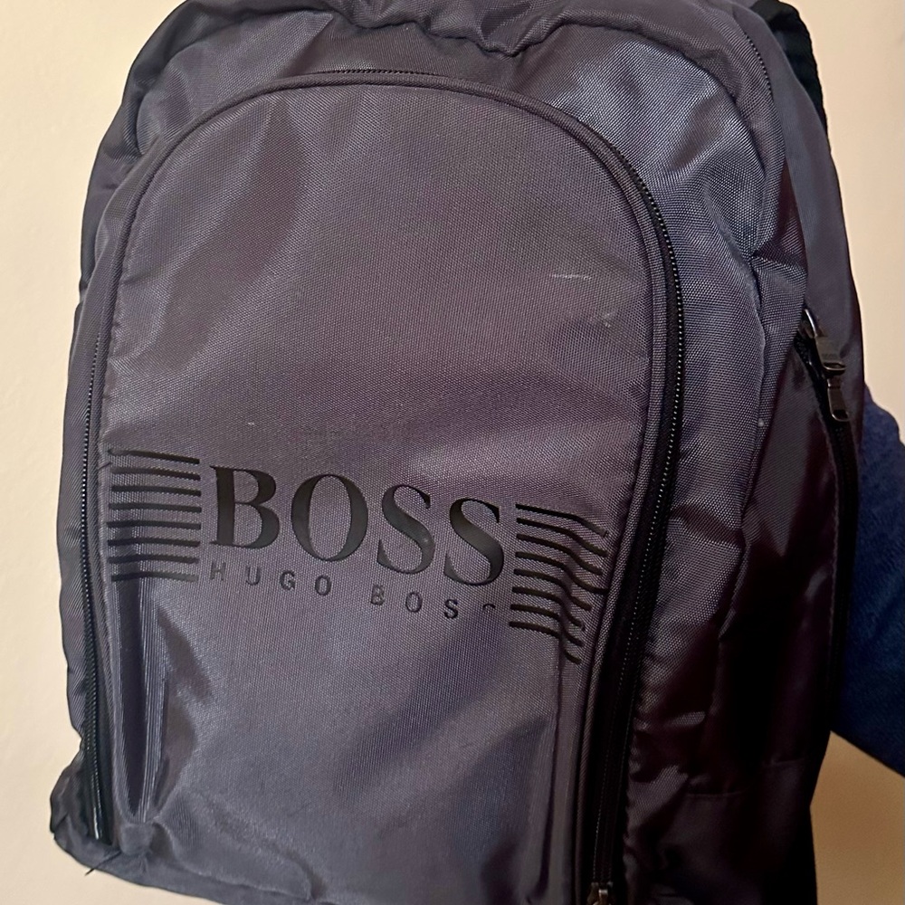 Hugo Boss Navy Backpack for Men